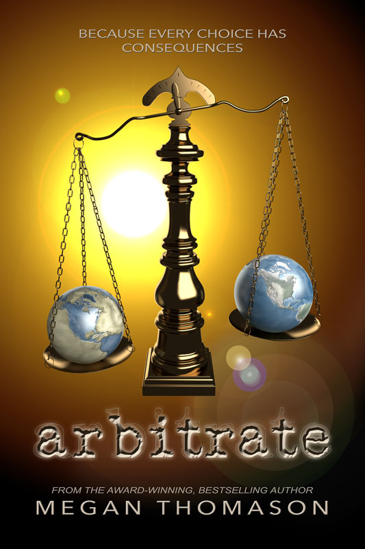 Cover Reveal: arbitrate by Megan Thomason