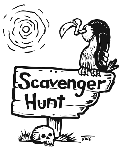 Spring 2016 YA Scavenger Hunt starts today!
